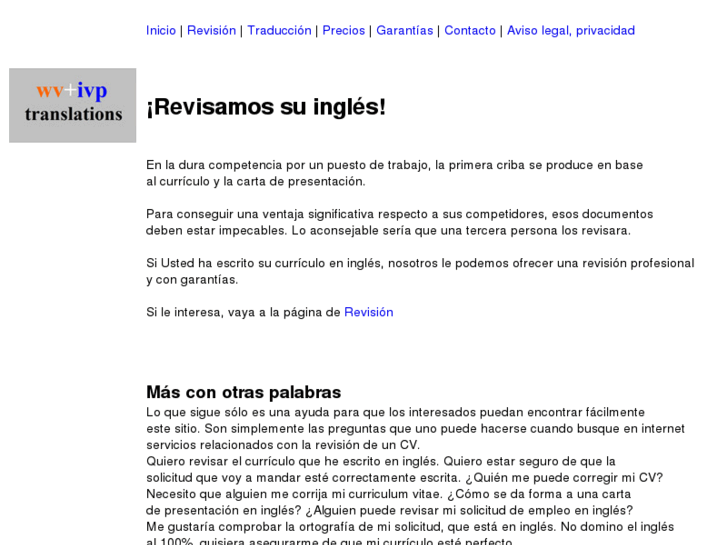 www.cv-ingles.com