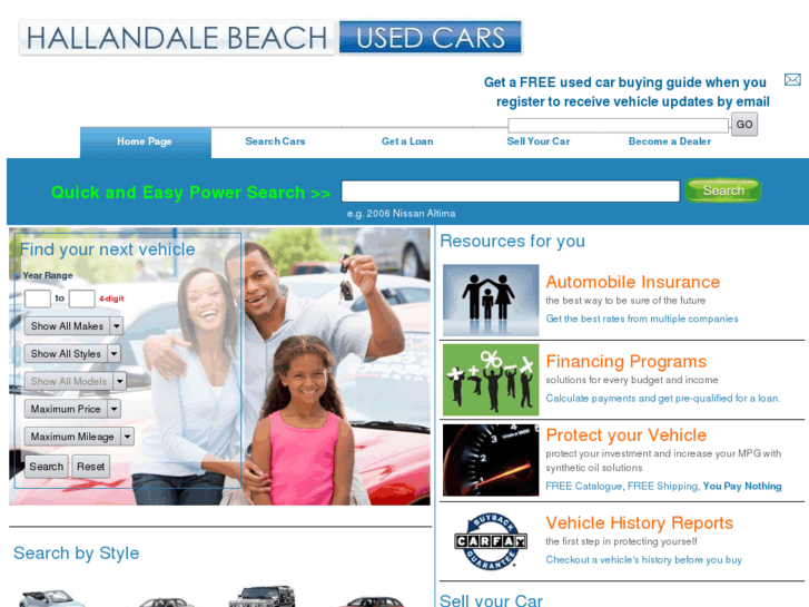 www.hallandalebeachusedcars.com