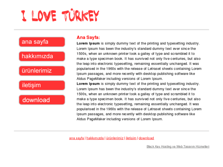 www.iloveturkey.net