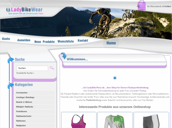 www.ladybikewear.de