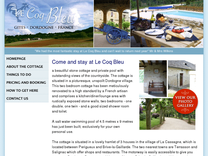 www.lecoqbleu-gites.com