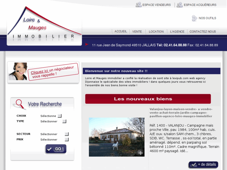 www.loire-mauges-immobilier.com