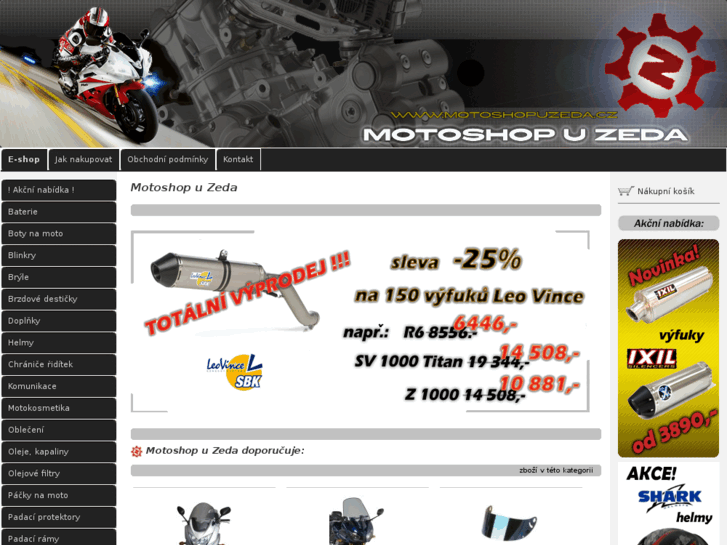 www.motoshopuzeda.cz