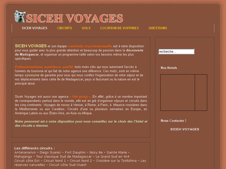 www.siceh-voyages.com