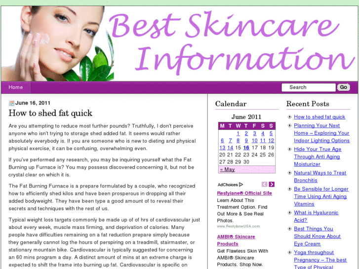 www.bestskincareinformation.com