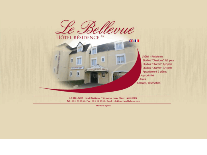 www.caen-hotel-bellevue.com