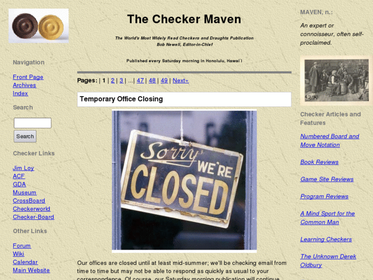 www.checkermaven.com