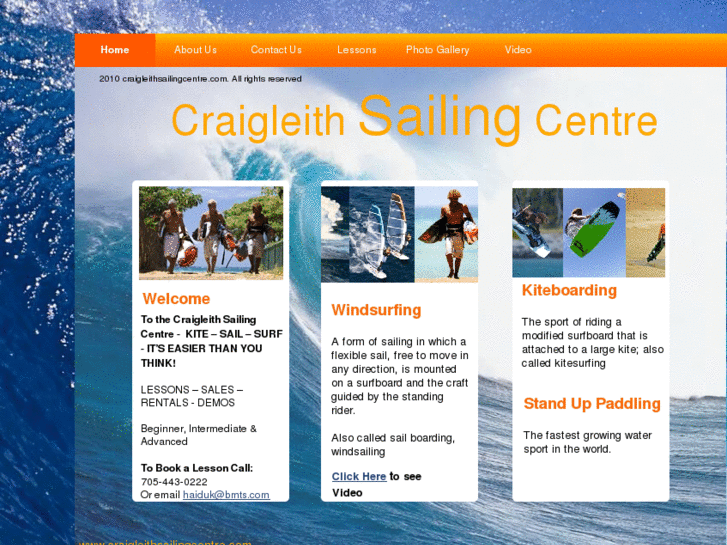 www.craigleithsailingcentre.com