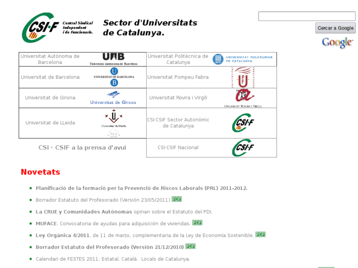 www.csif-uniscatalunya.org