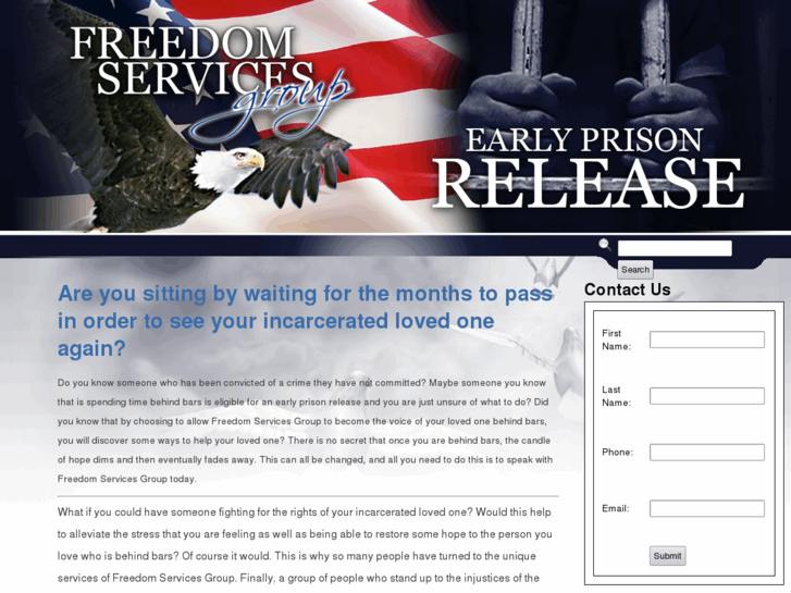 www.earlyprisonrelease.com