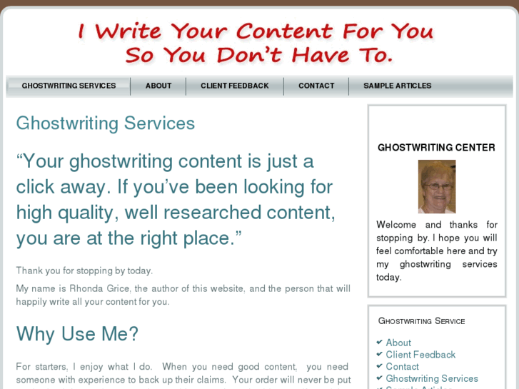 www.ghostwritingcenter.com