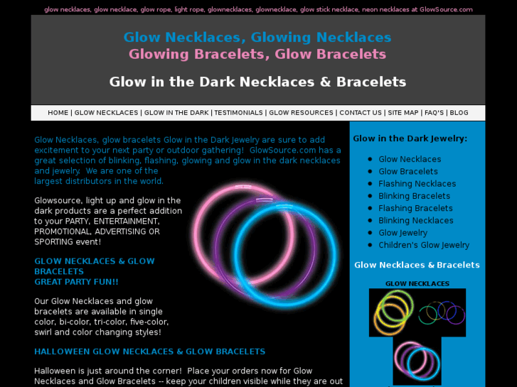 www.glowingnecklace.com