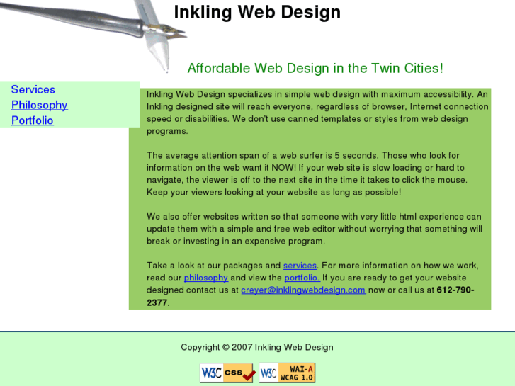 www.inklingwebdesign.com