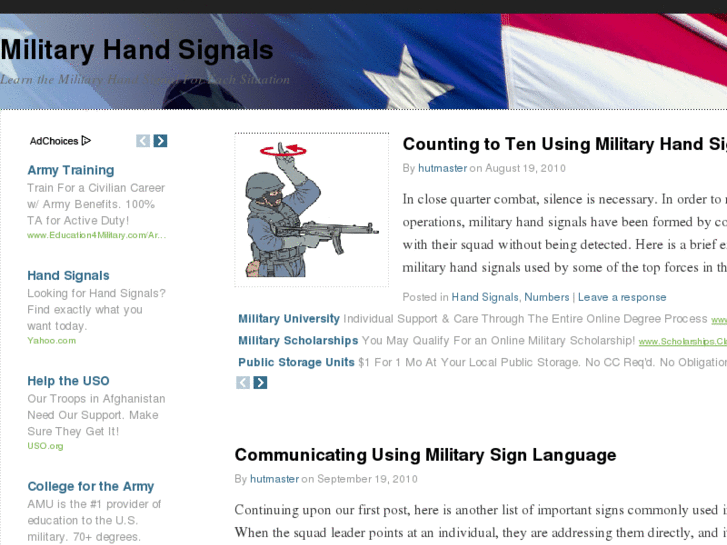 www.militaryhandsignals.com