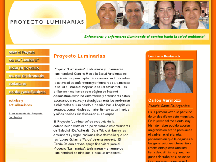 www.proyectoluminaria.com