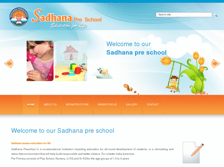 www.sadhanapreschool.com