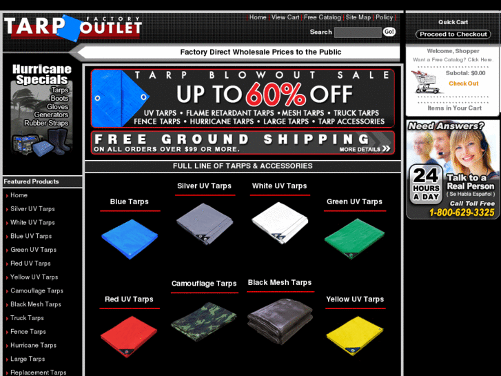 www.tarpfactoryoutlet.com