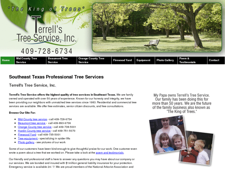 www.terrellstreeservices.com