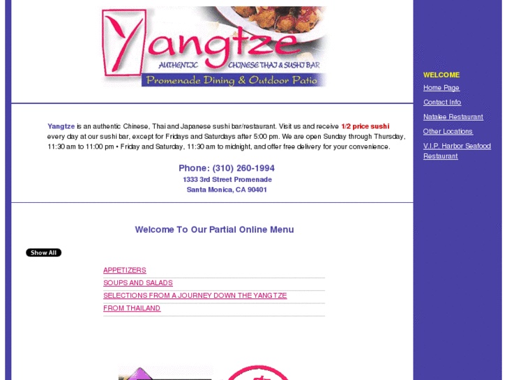 www.yangtzerestaurant.net