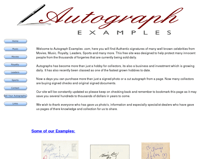 www.autographexamples.com