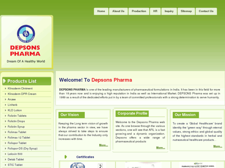 www.depsonspharma.com