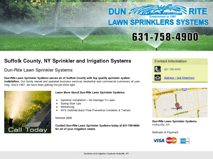 www.dunritelawnsprinklers.com