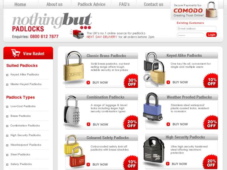 www.nothingbutpadlocks.com