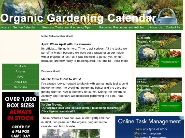 www.organicgardencalendar.com