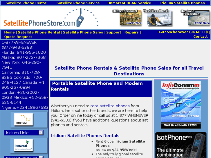 www.satellitephonerental.net