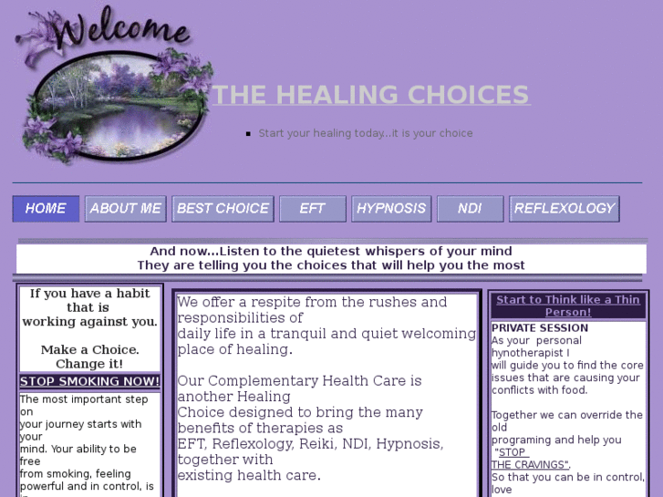 www.thehealingchoices.com