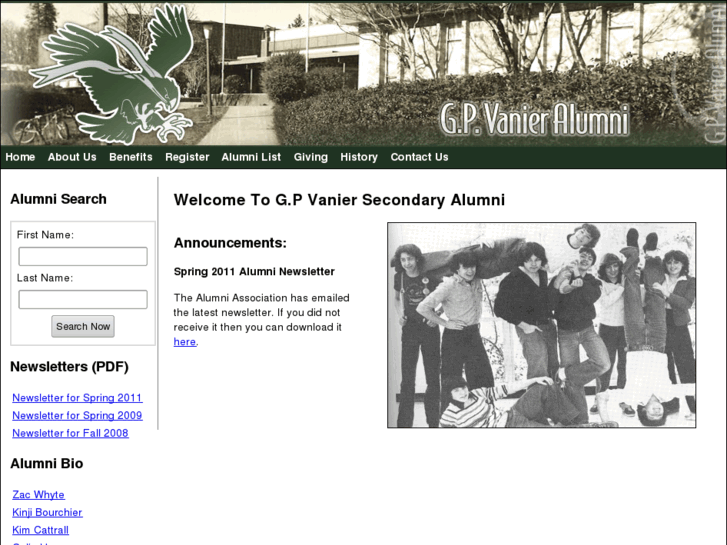 www.vanieralumni.org