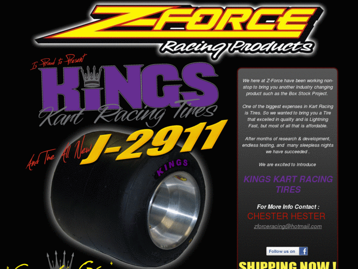 www.zforceracingproducts.com