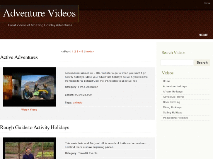 www.adventurevideos.info