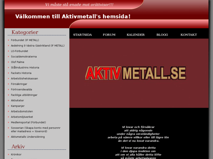 www.aktivmetall.se