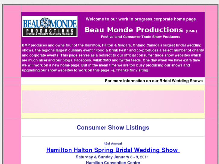 www.beaumondeproductions.com