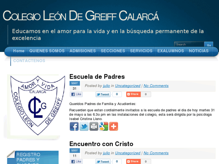 www.colegioleondegreiffcalarca.com