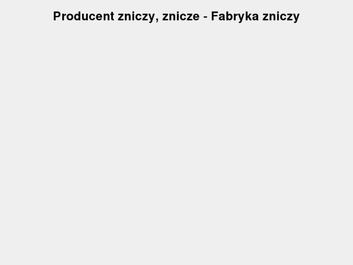 www.fabrykazniczy.pl