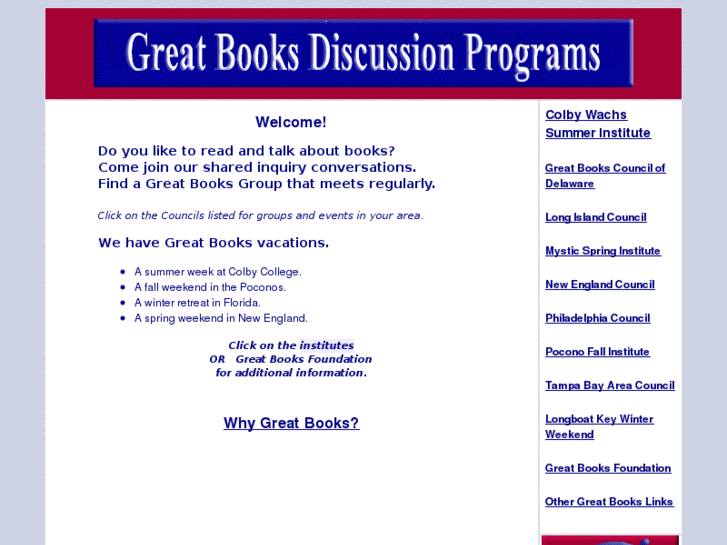 www.greatbooksdiscussionprograms.org