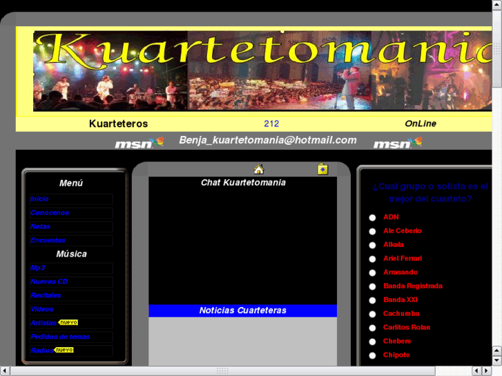 www.kuartetomania.com.ar