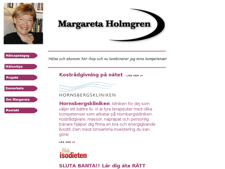 www.margaretaholmgren.se