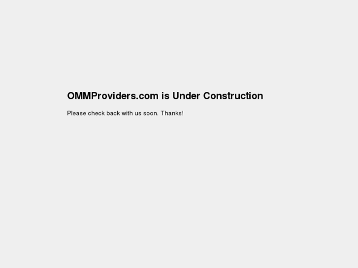 www.ommproviders.com