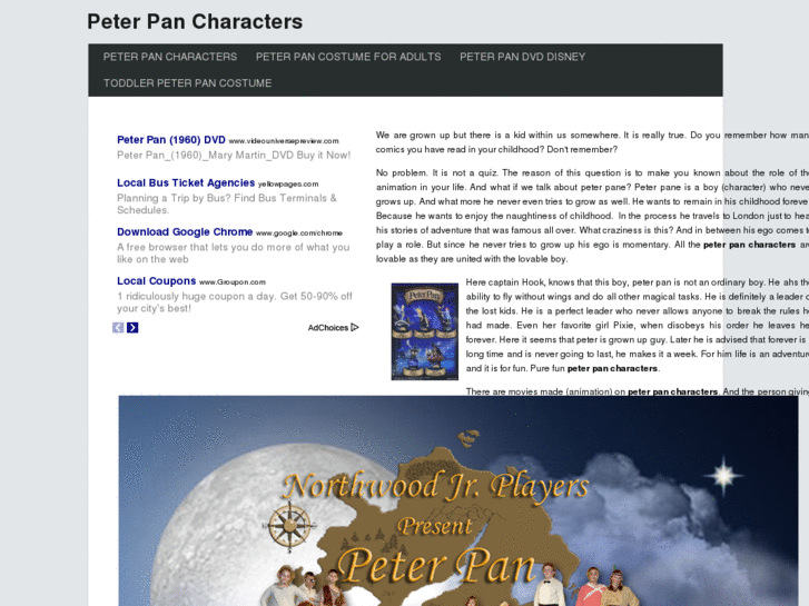 www.peterpancharacters.com