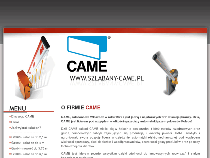 www.szlabany-came.pl