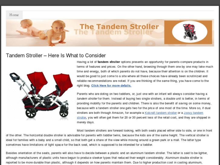 www.thetandemstroller.com