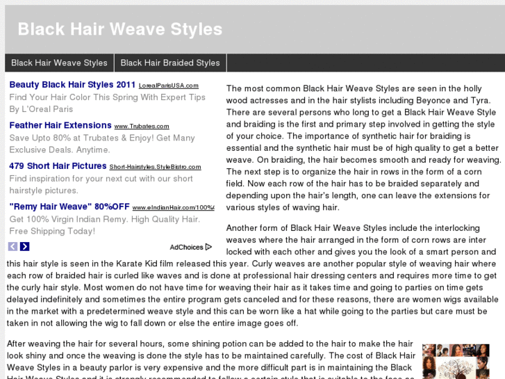 www.blackhairweavestyles.net