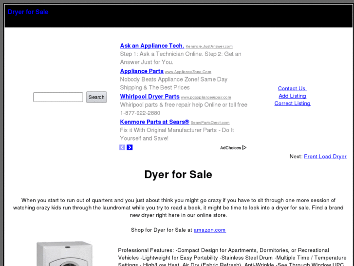 www.dryerforsale.com