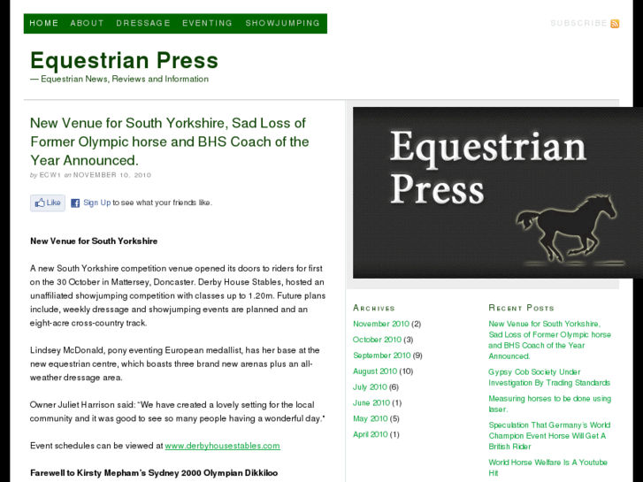 www.equestrianpress.co.uk