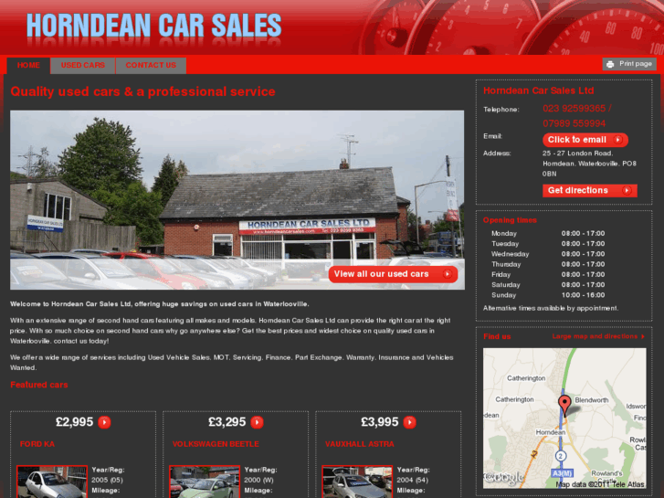 www.horndeancarsales.com