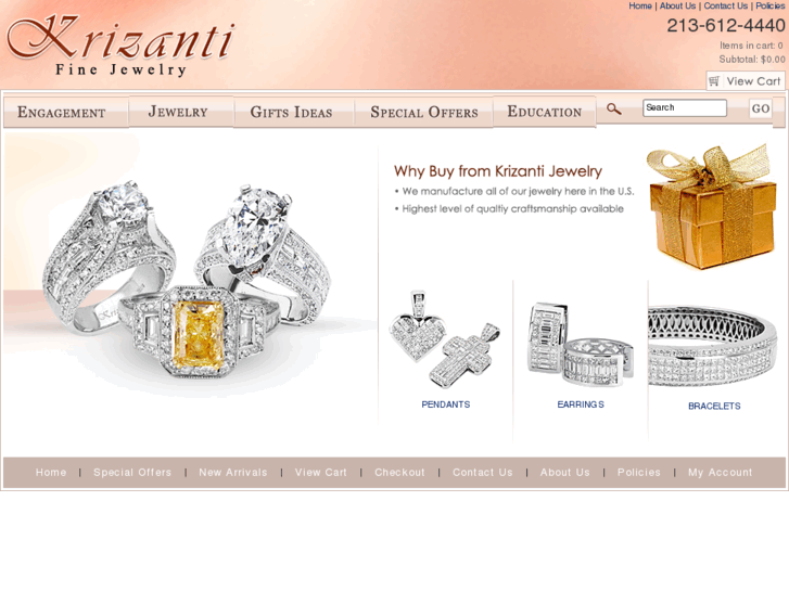 www.krizantijewelry.com