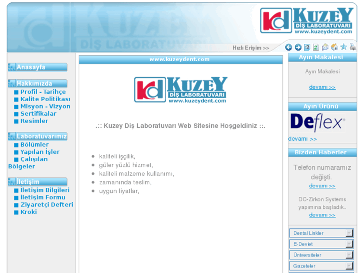 www.kuzeydent.com